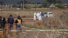 Three arrested in South Africa over one of nine women's bodies found