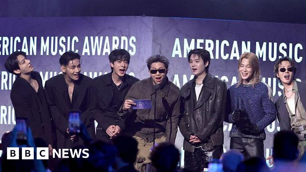BTS crowned Artist of the Year at American Music Awards