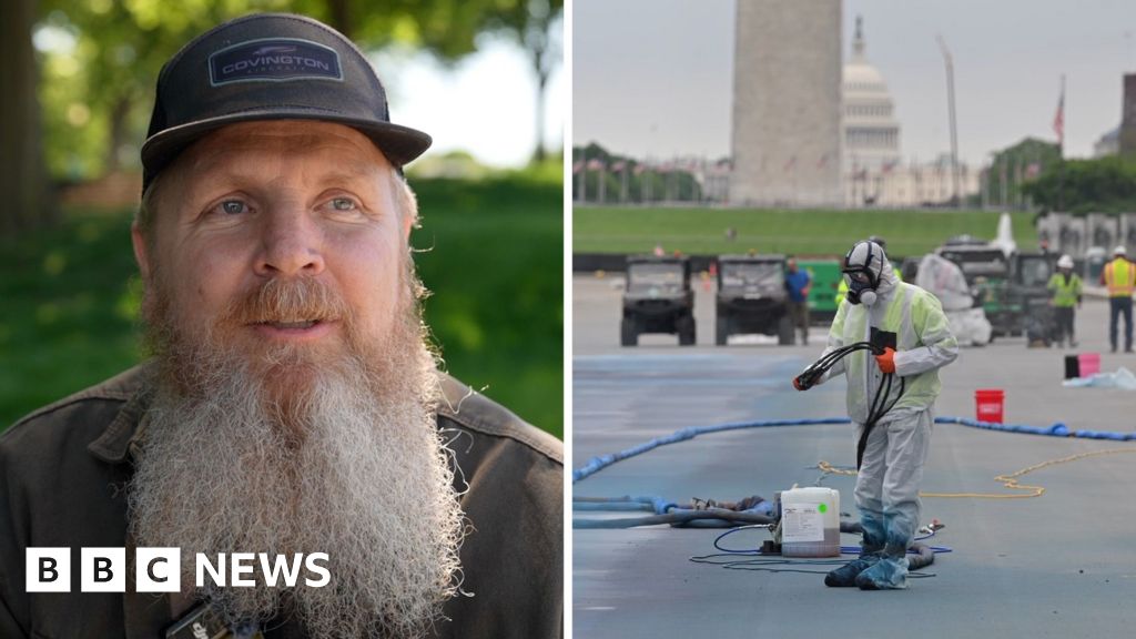 'It's not a swimming pool' - Americans react to Trump's reflecting pool makeover