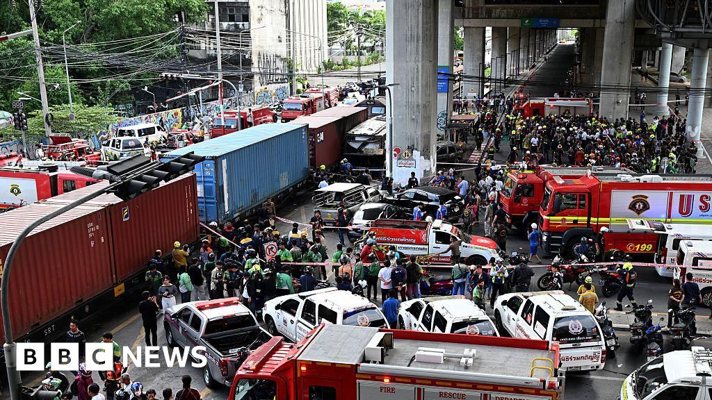 Driver of crashed train tested positive for drugs, Thai police say