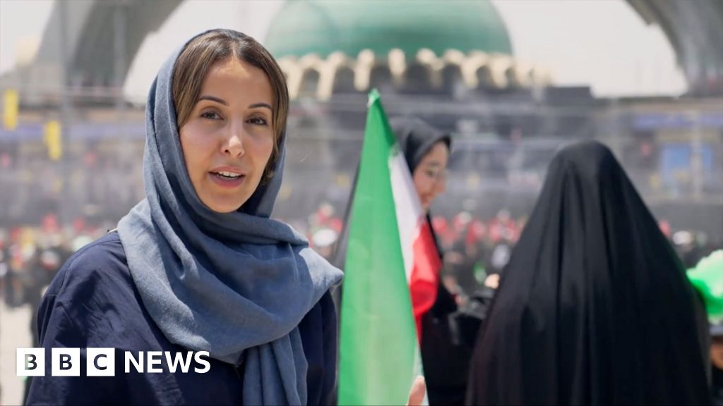 BBC in Tehran as mourners gather for supreme leader's funeral