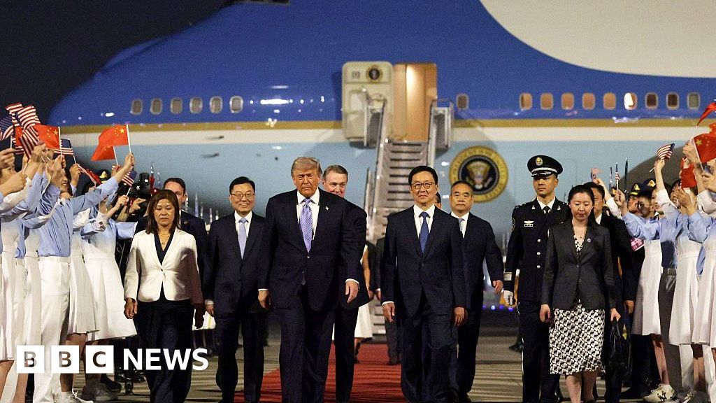 Trump arrives in China for high-stakes meeting with Xi Jinping