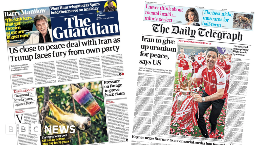 The Papers: 'I don't make bad deals' and 'Now you're Gunner believe us'