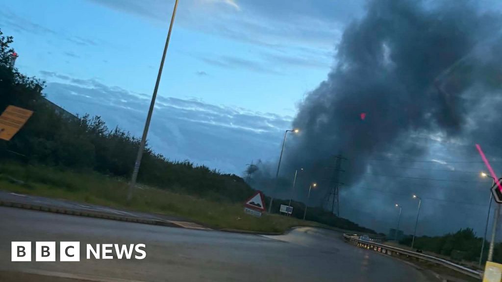 Tata Steel fire 'turns sky black' as people told to stay indoors