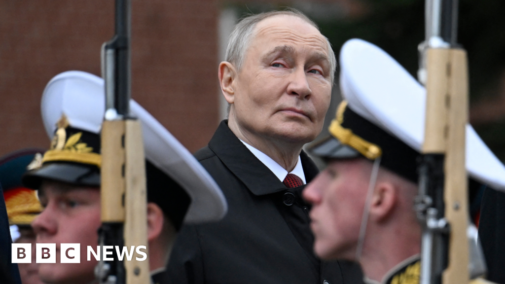 Steve Rosenberg: This year's Victory Day parade in Moscow felt very different