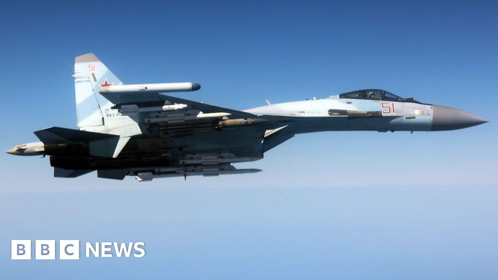 Russian jets 'dangerously' intercept RAF spy plane over Black Sea