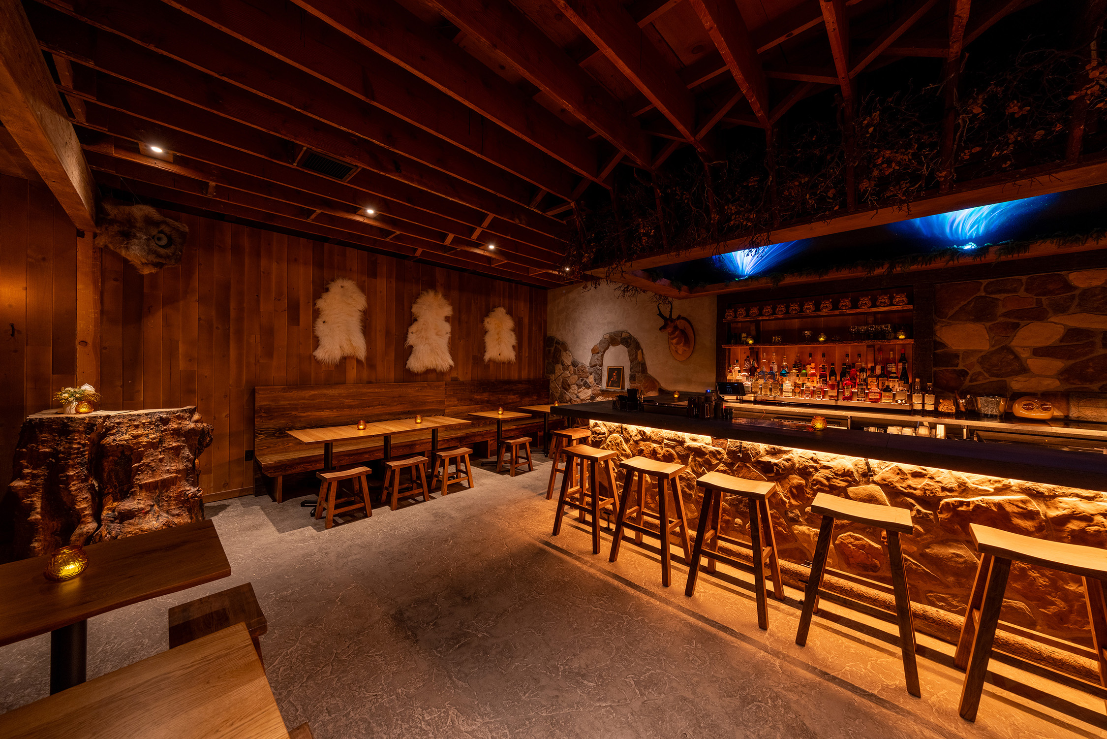 Arts District alpine yurt bar Viking Mike’s brings the mountain to you