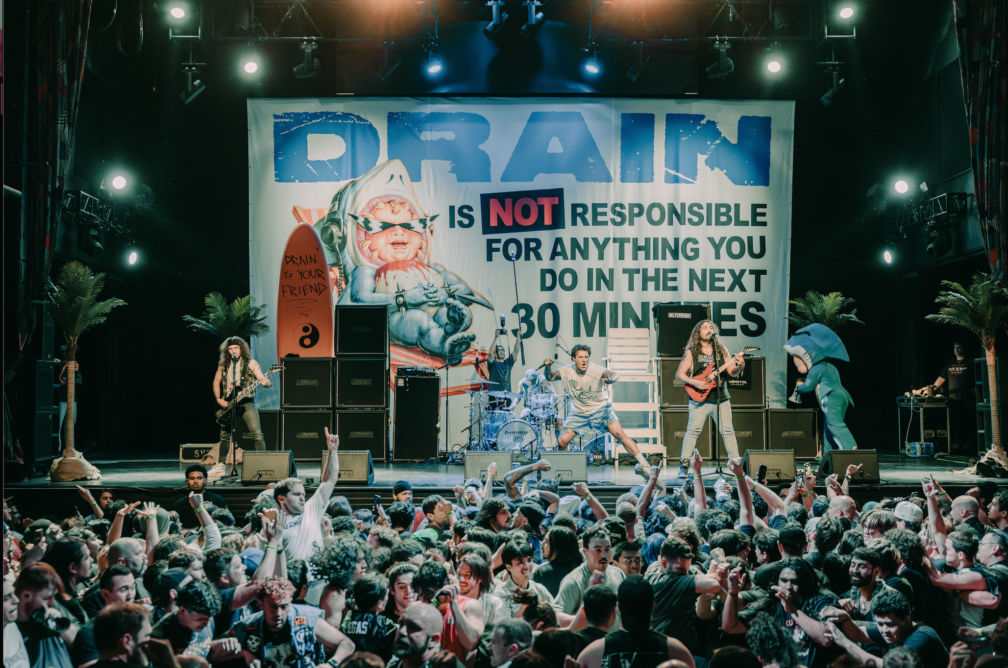Review: Drain brings its signature surf-soaked hardcore to a sold-out House of Blues Las Vegas
