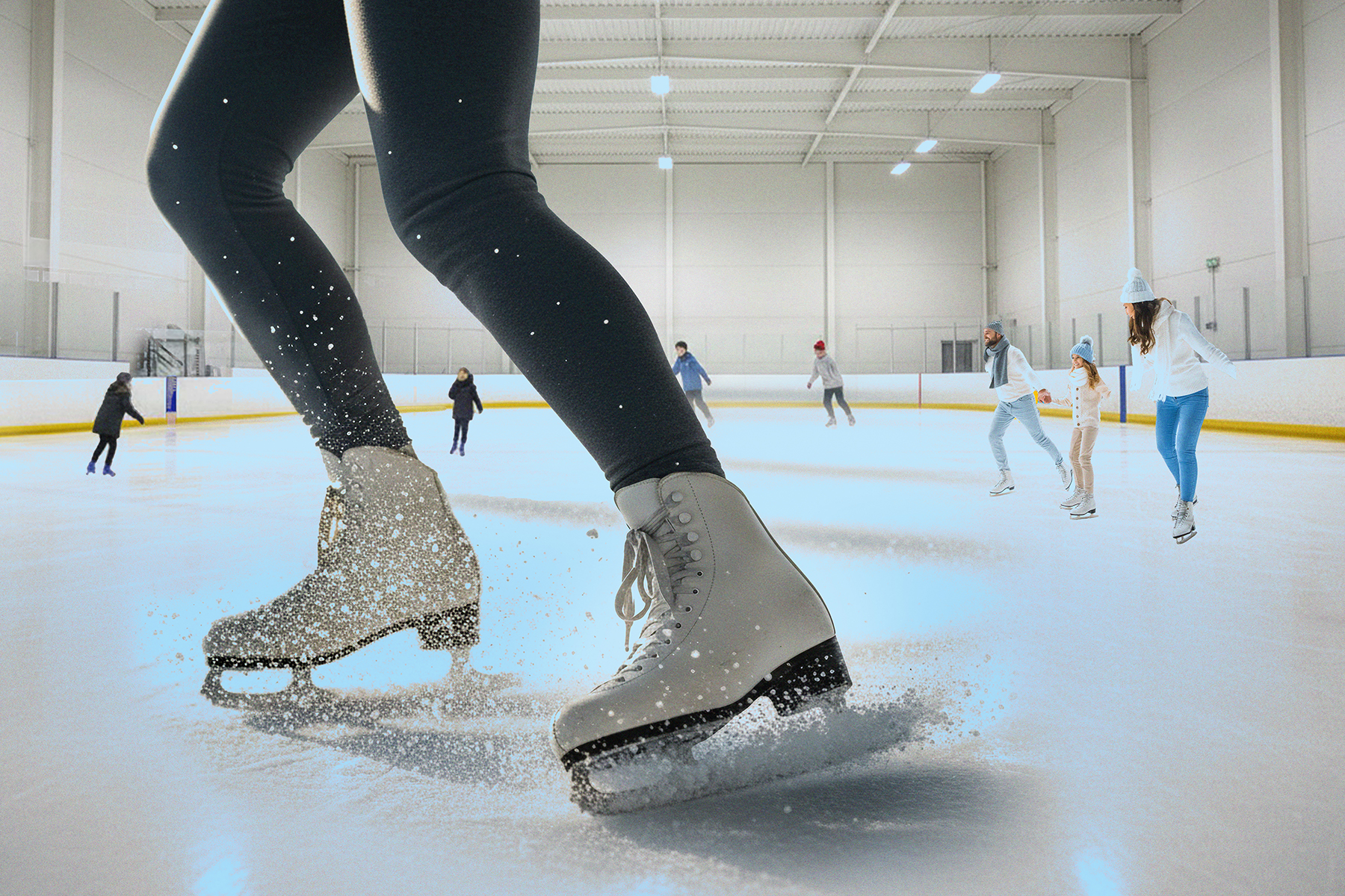 Ice skating is one of Las Vegas' best-kept summer secrets