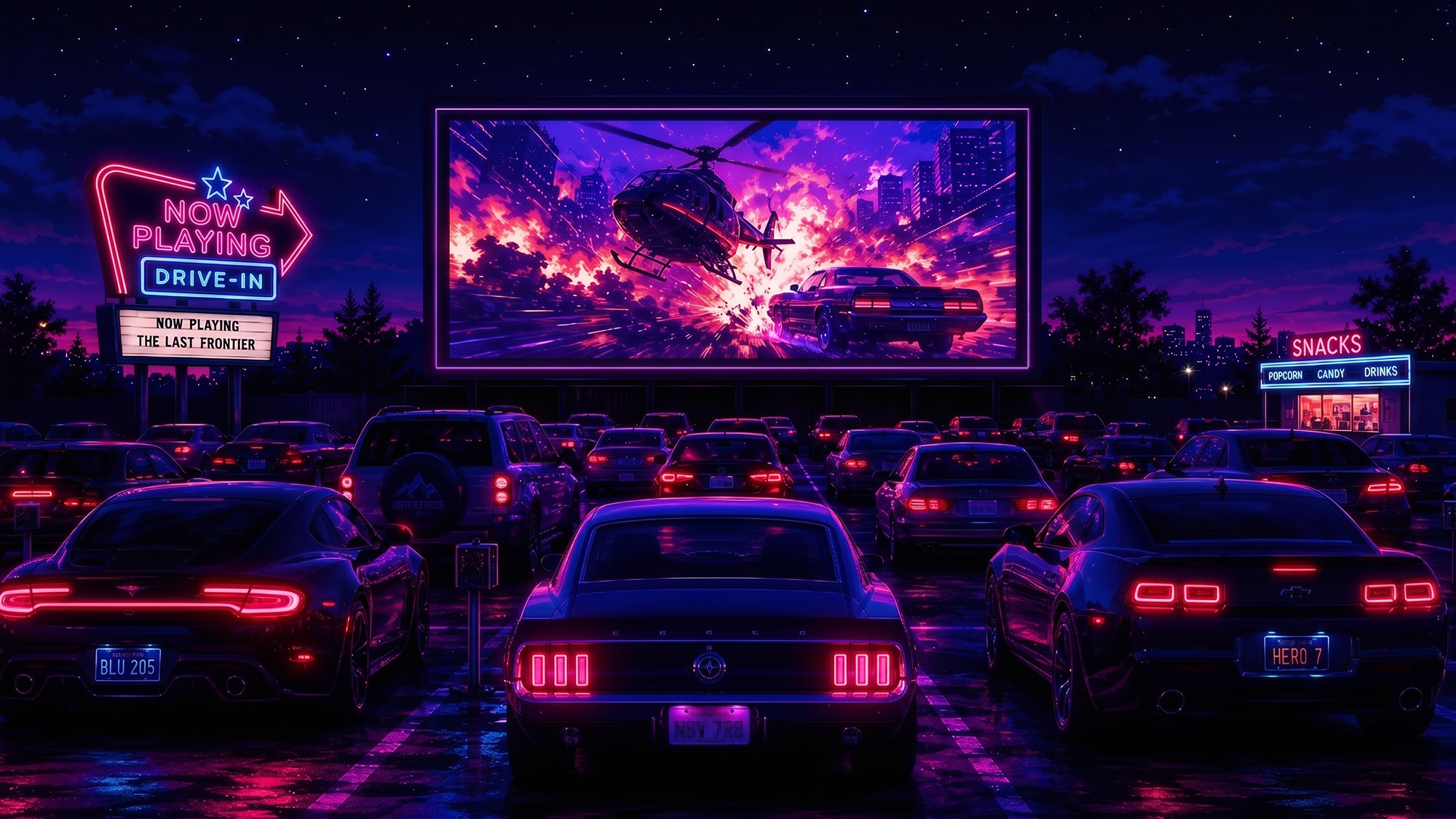 Scenes under the stars: Find old-fashioned screen time at the drive-in