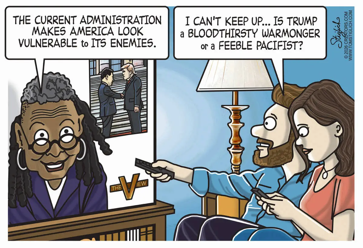 CARTOONS: They can’t make up their mind about Trump