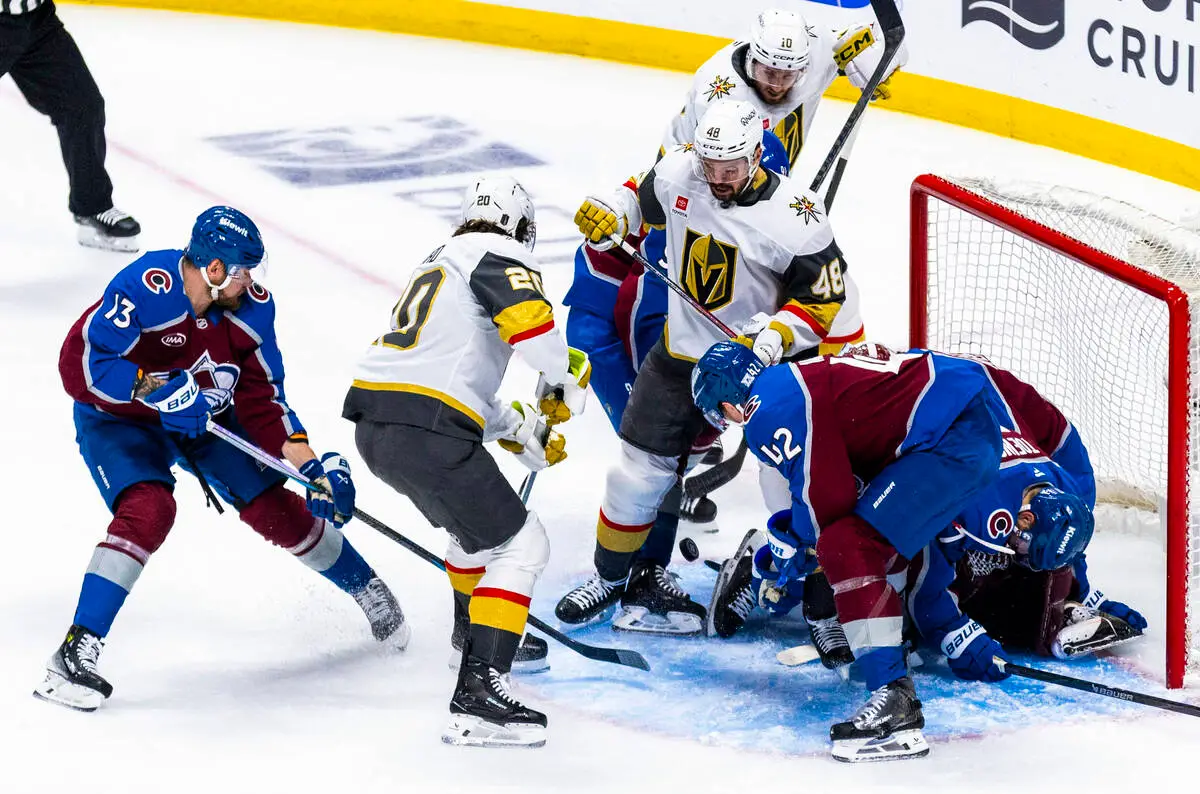 Golden Knights stun Avalanche, take 2-0 lead in West Final