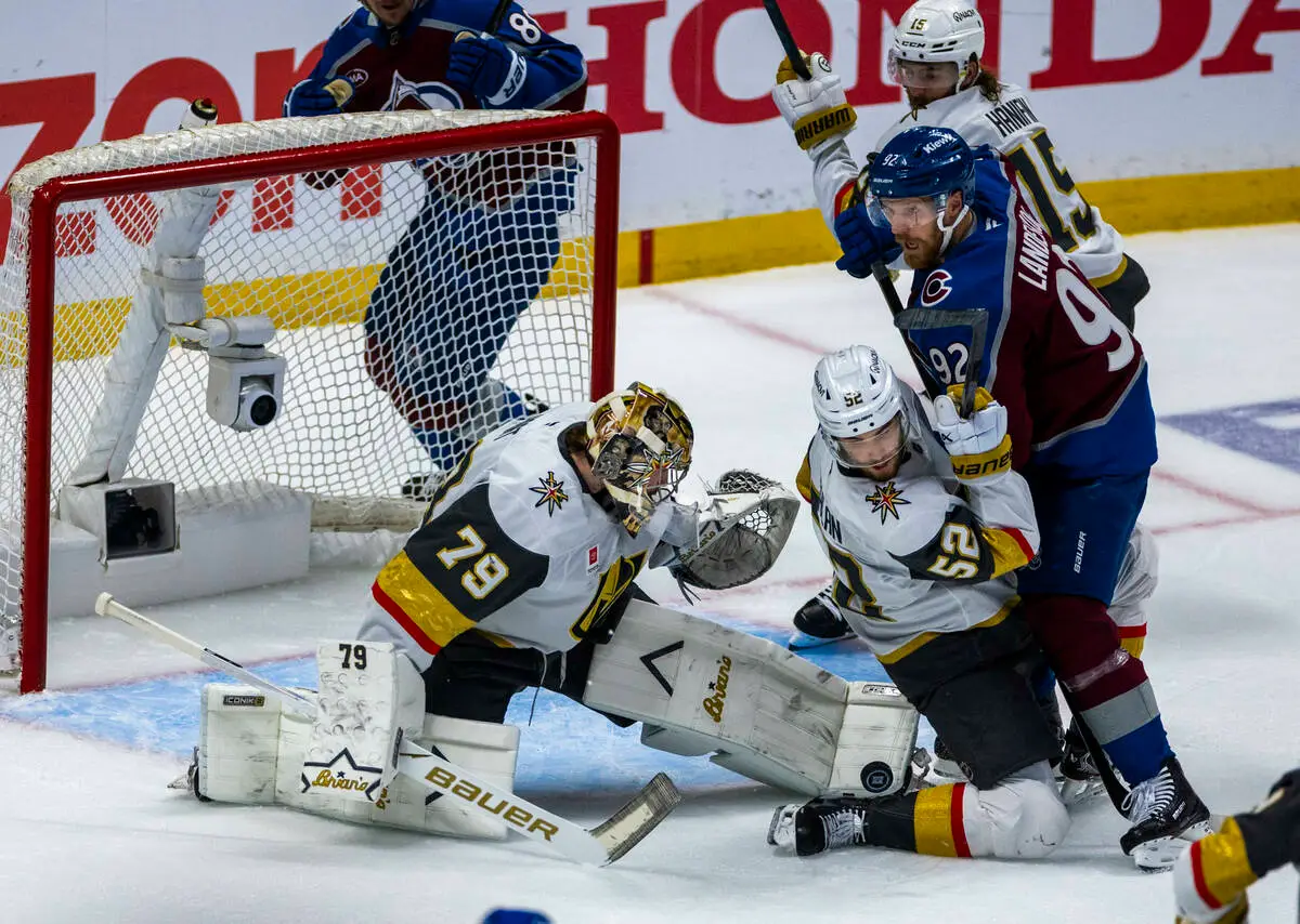 Graney: Resiliency a major reason Knights up 2-0 on Colorado