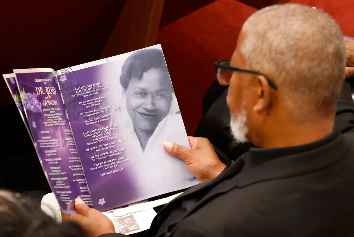 ‘She changed Nevada’: Activist Ruby Duncan remembered in celebration of life