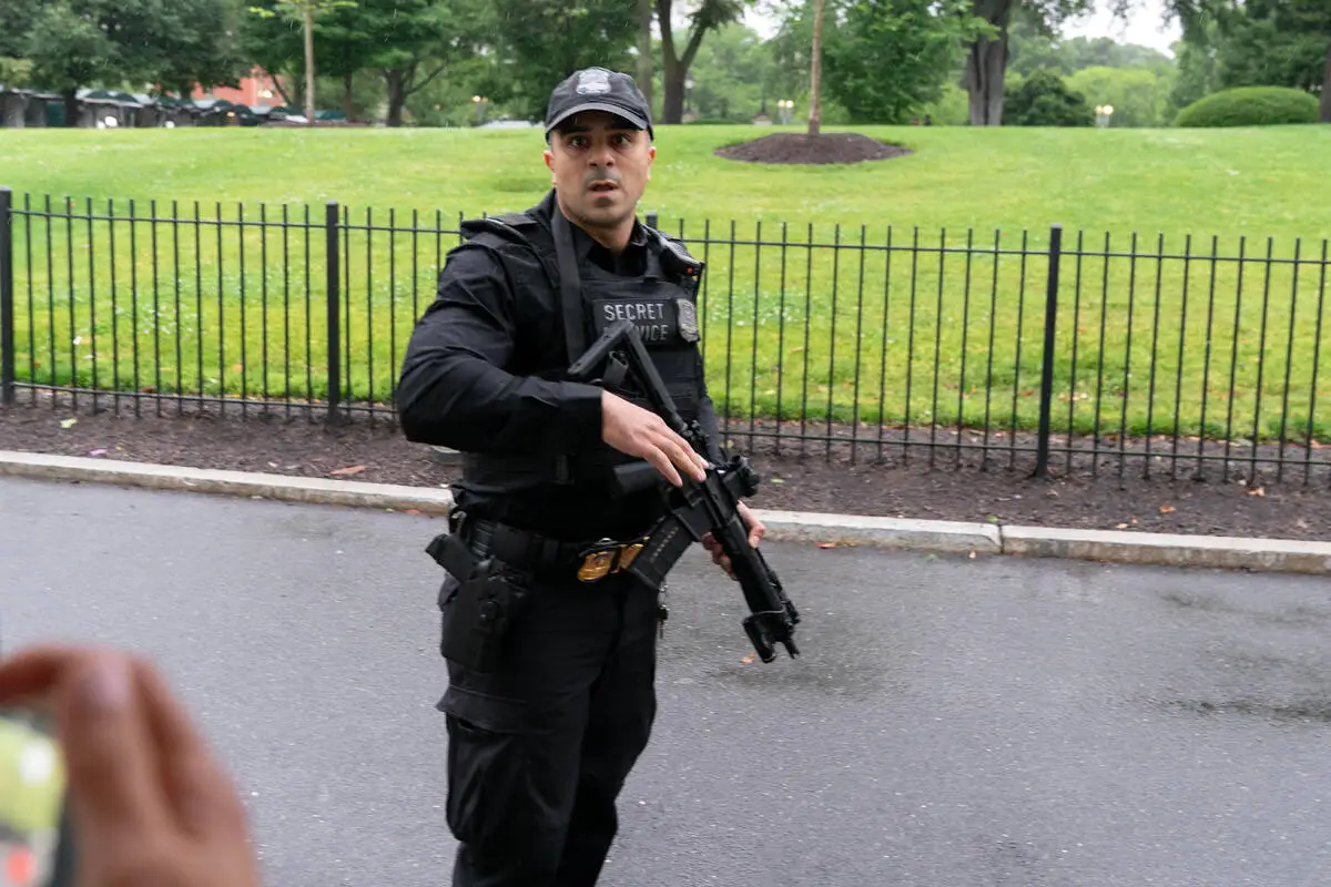 Authorities are responding to reports of shots fired near White House