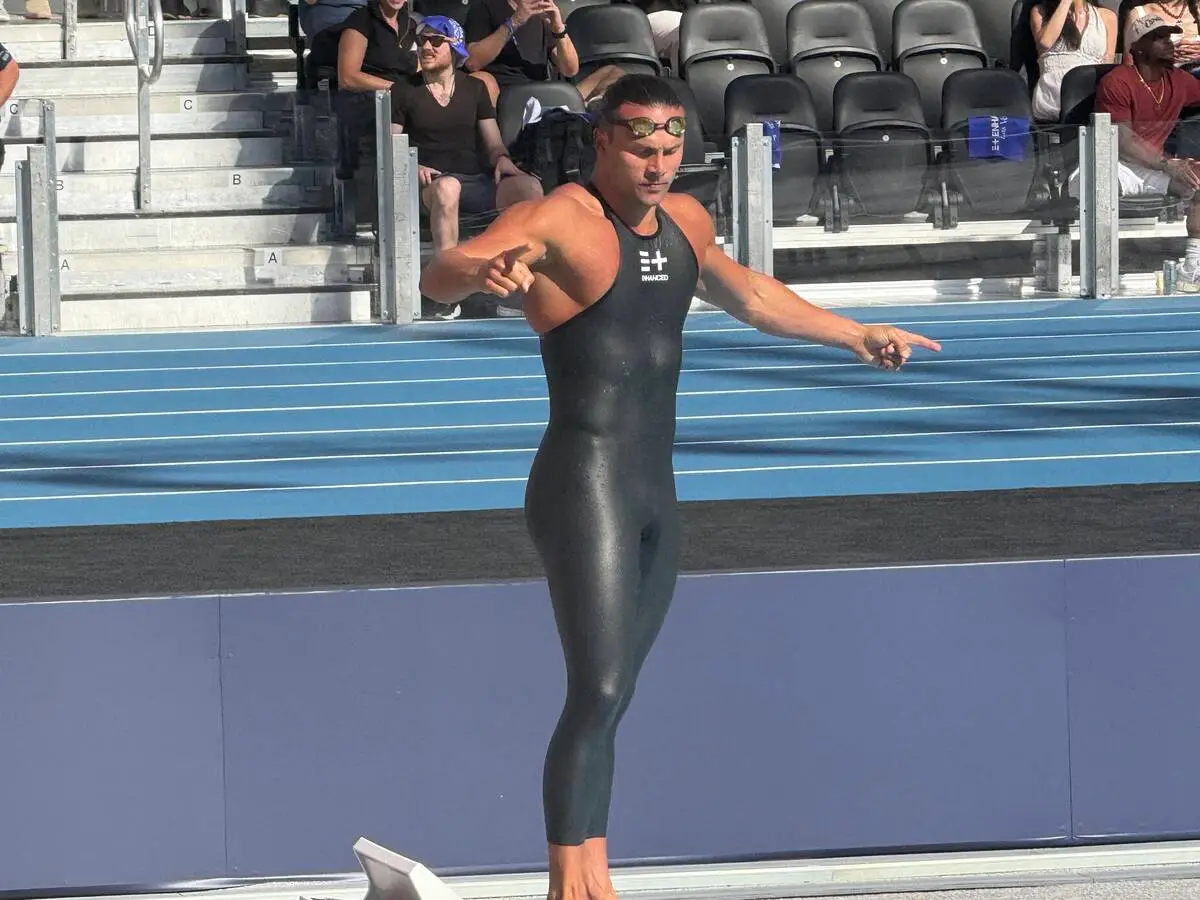 Las Vegas native Cody Miller wins 50M breaststroke at Enhanced Games and $250K