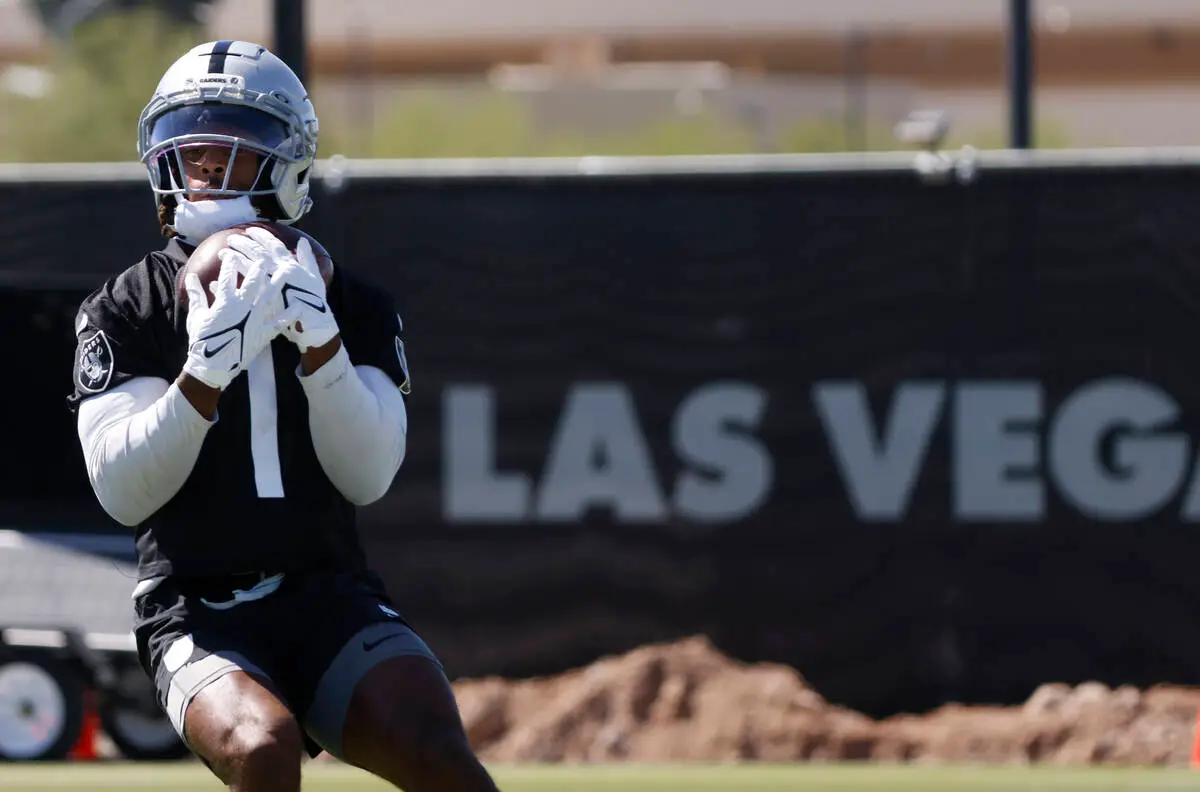 Top Raiders receiver Tre Tucker embracing leadership role, early bedtime