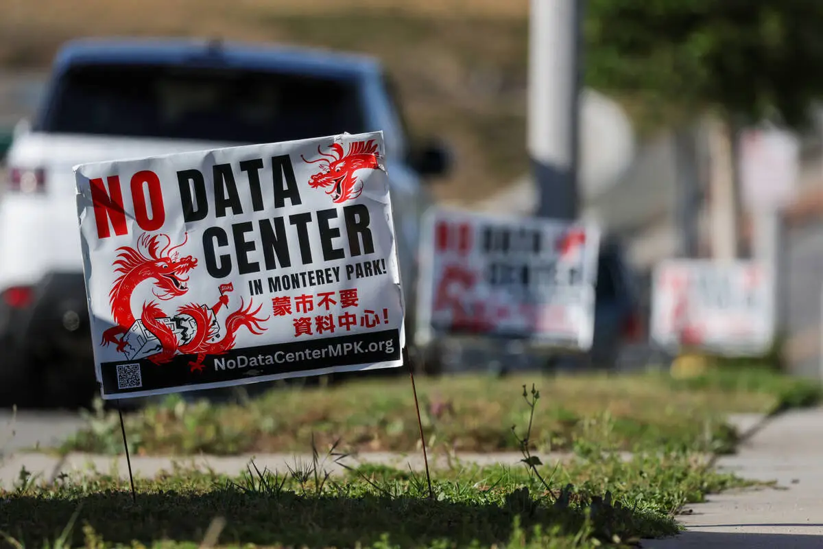 In a first for the country, voters in Southern California city ban data centers