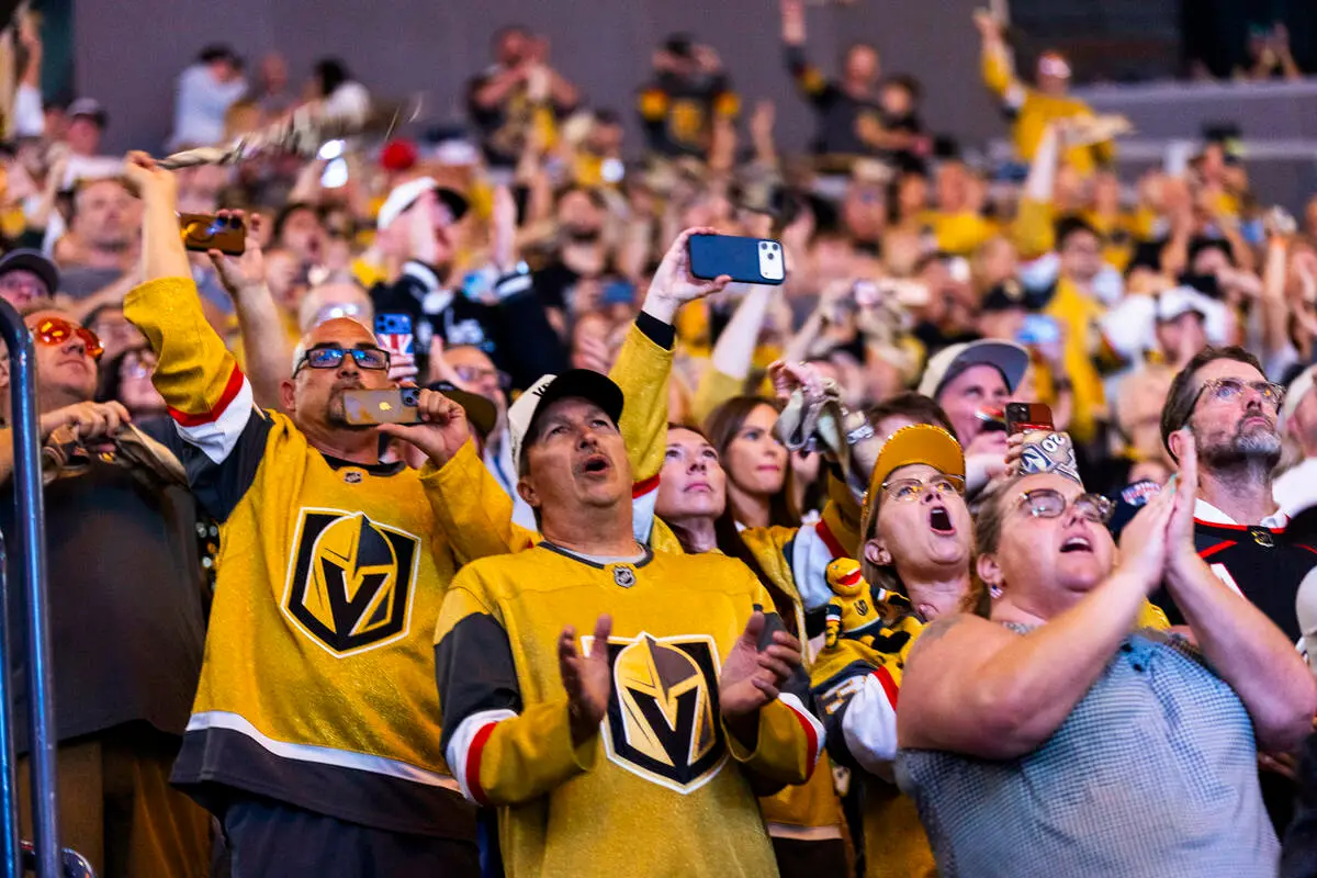 ‘Bucket list’: Golden Knights fans savor ‘electric’ feel at Stanley Cup Final