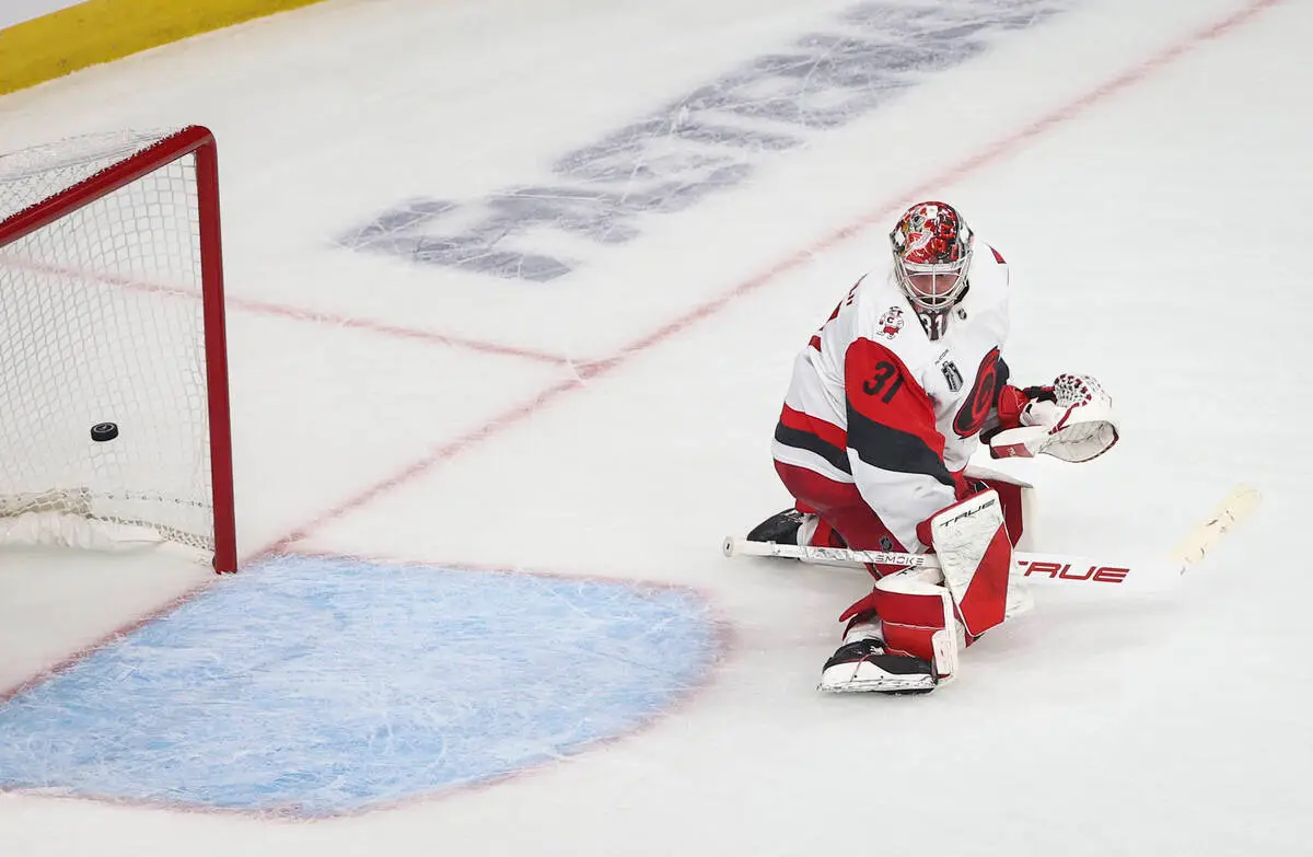 Hurricanes undecided: Will Knights face Brandon Bussi or Frederik Andersen?