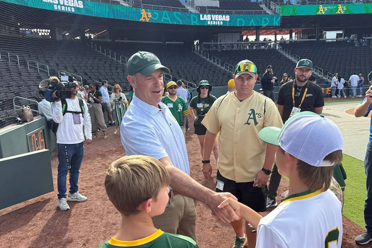 Athletics owner hopes homestand, continued Vegas work helps build fan base ahead of ‘28