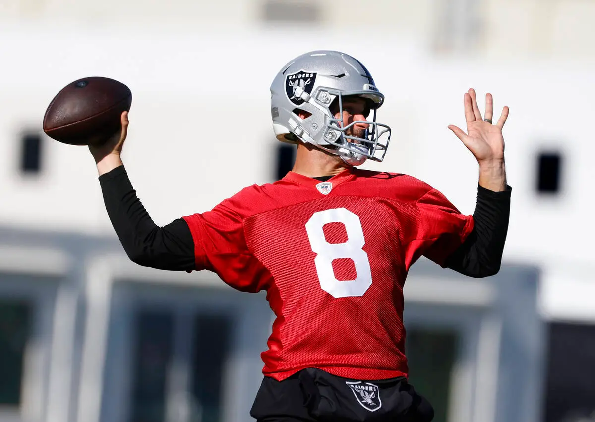 Healthy and happy, Kirk Cousins eyes collaboration with Raiders QBs