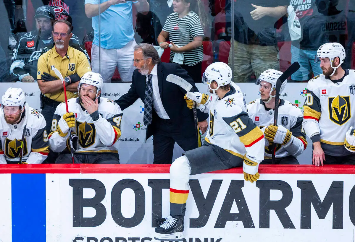 Graney: Golden Knights can’t handle the real Carolina Hurricanes