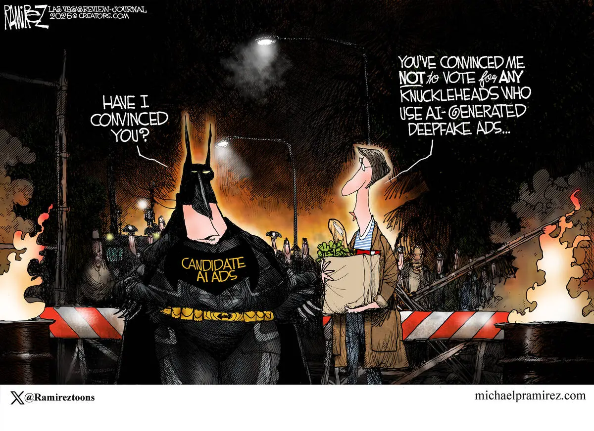 CARTOON: Your lyin’ eyes