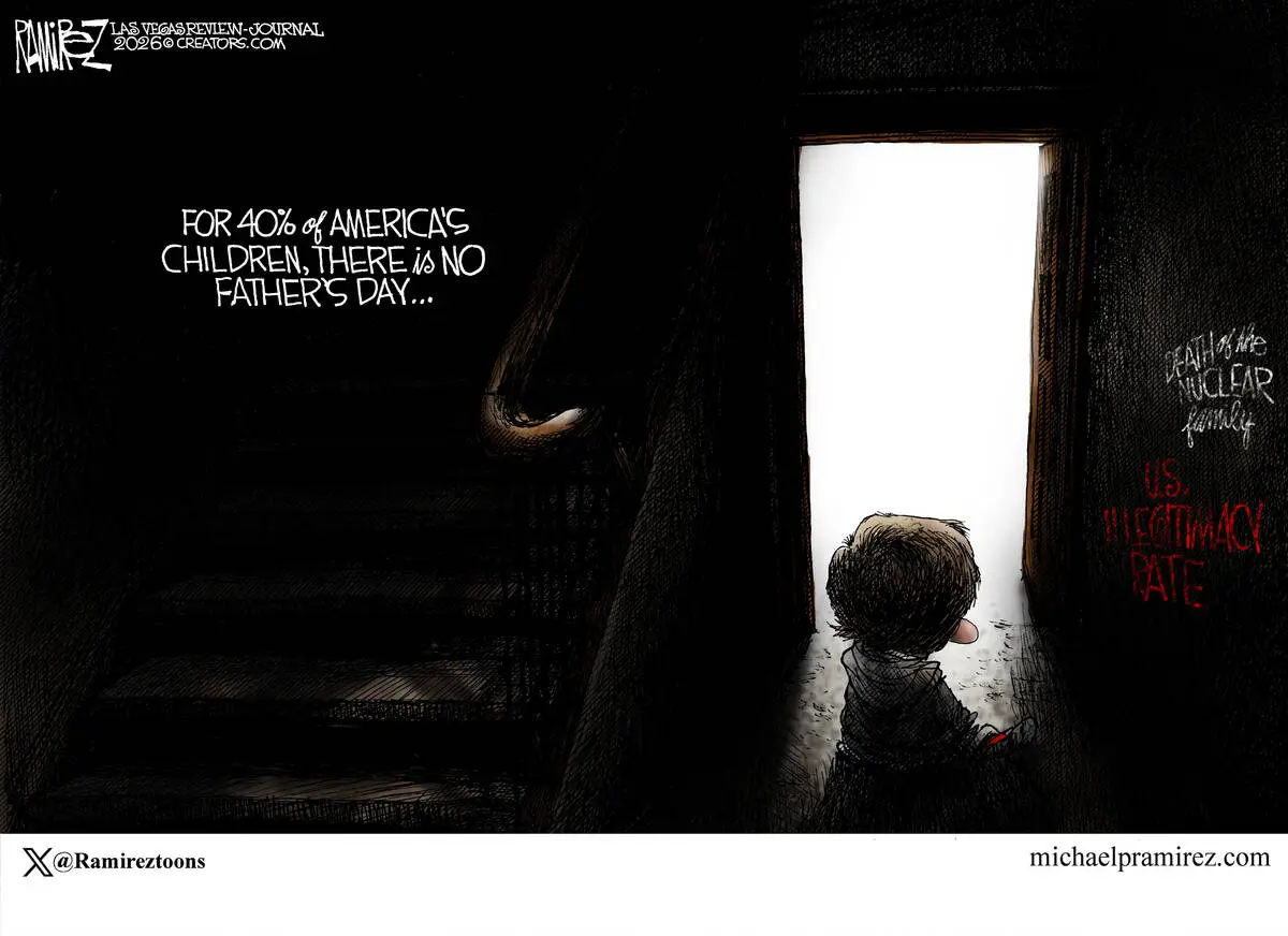 CARTOON: Where’s dad?