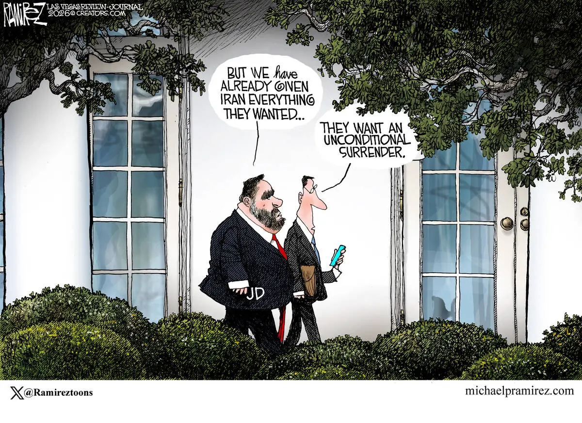 CARTOON: Blinking first
