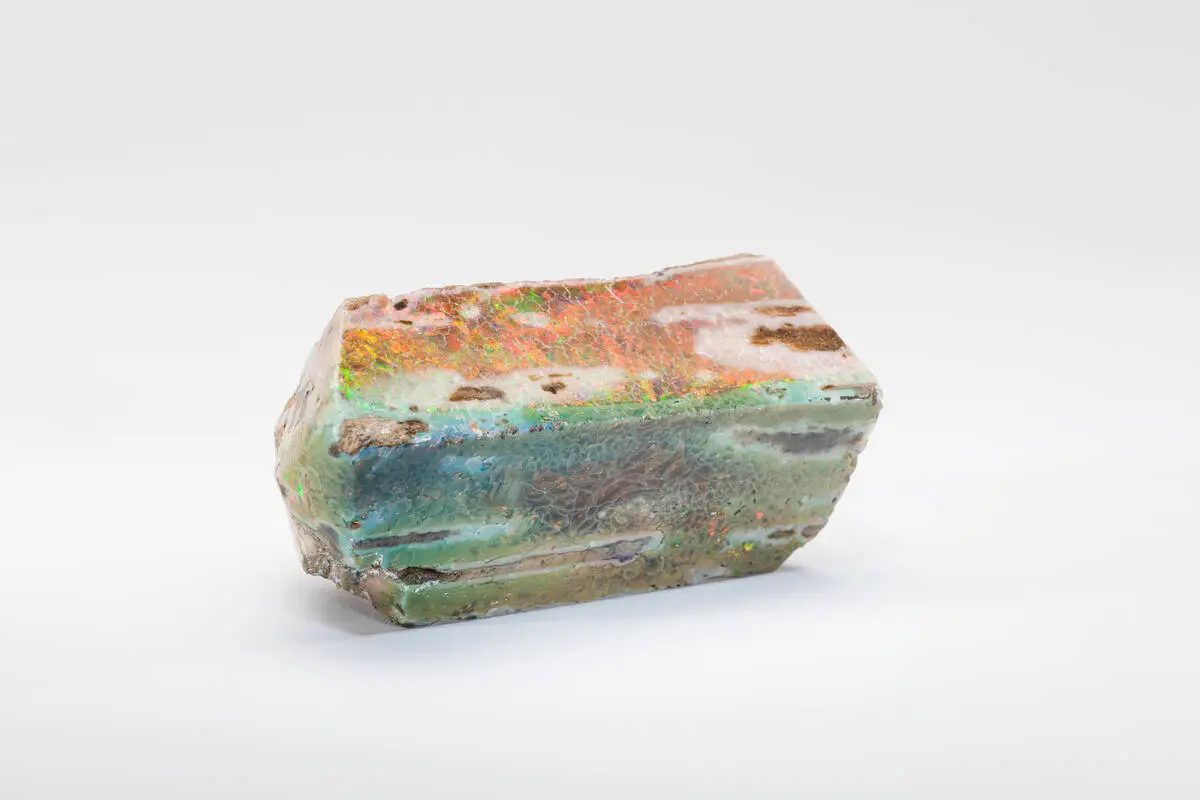 Nevada’s rare black fire opal goes on display at Smithsonian in D.C.