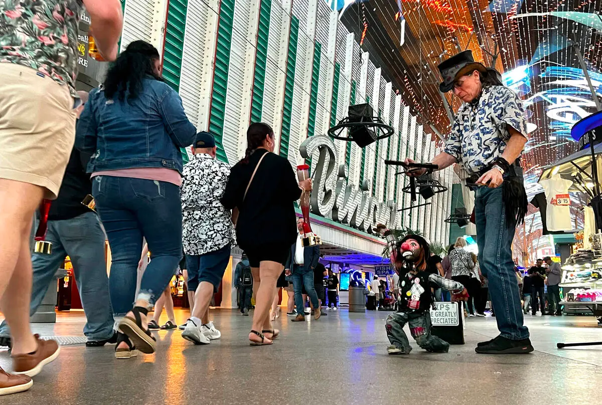 Could Las Vegas change its Fremont Street busking rules?