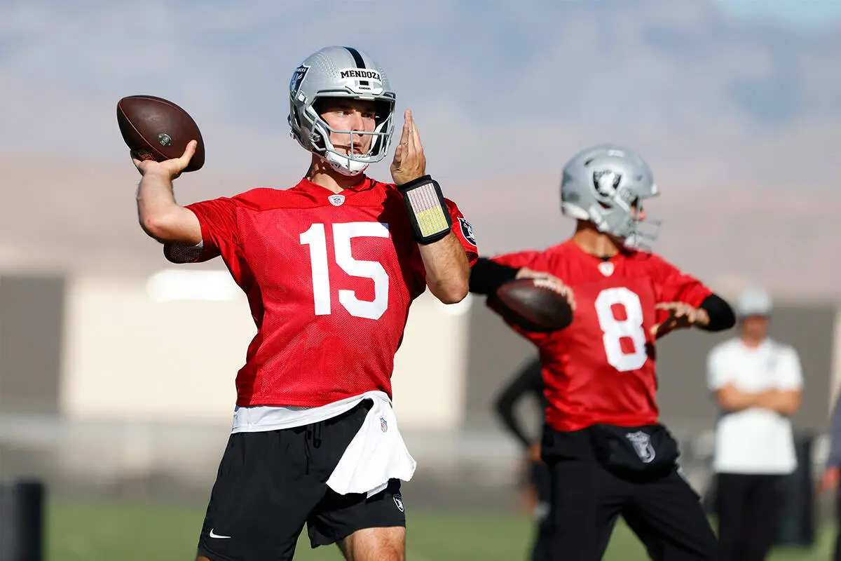 Raiders’ Kirk Cousins has Backstreet Boys plans. Fernando Mendoza is invited.