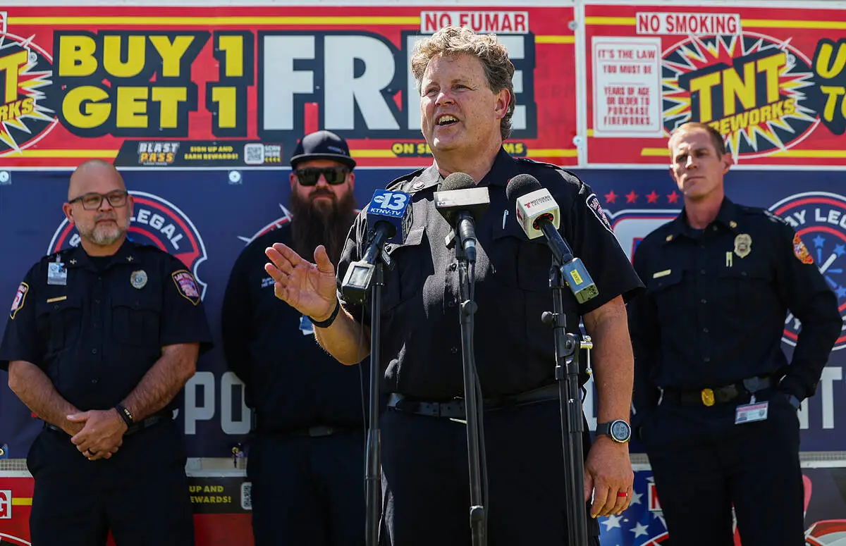 Use ‘Safe and Sane’ fireworks, Southern Nevada fire officials say