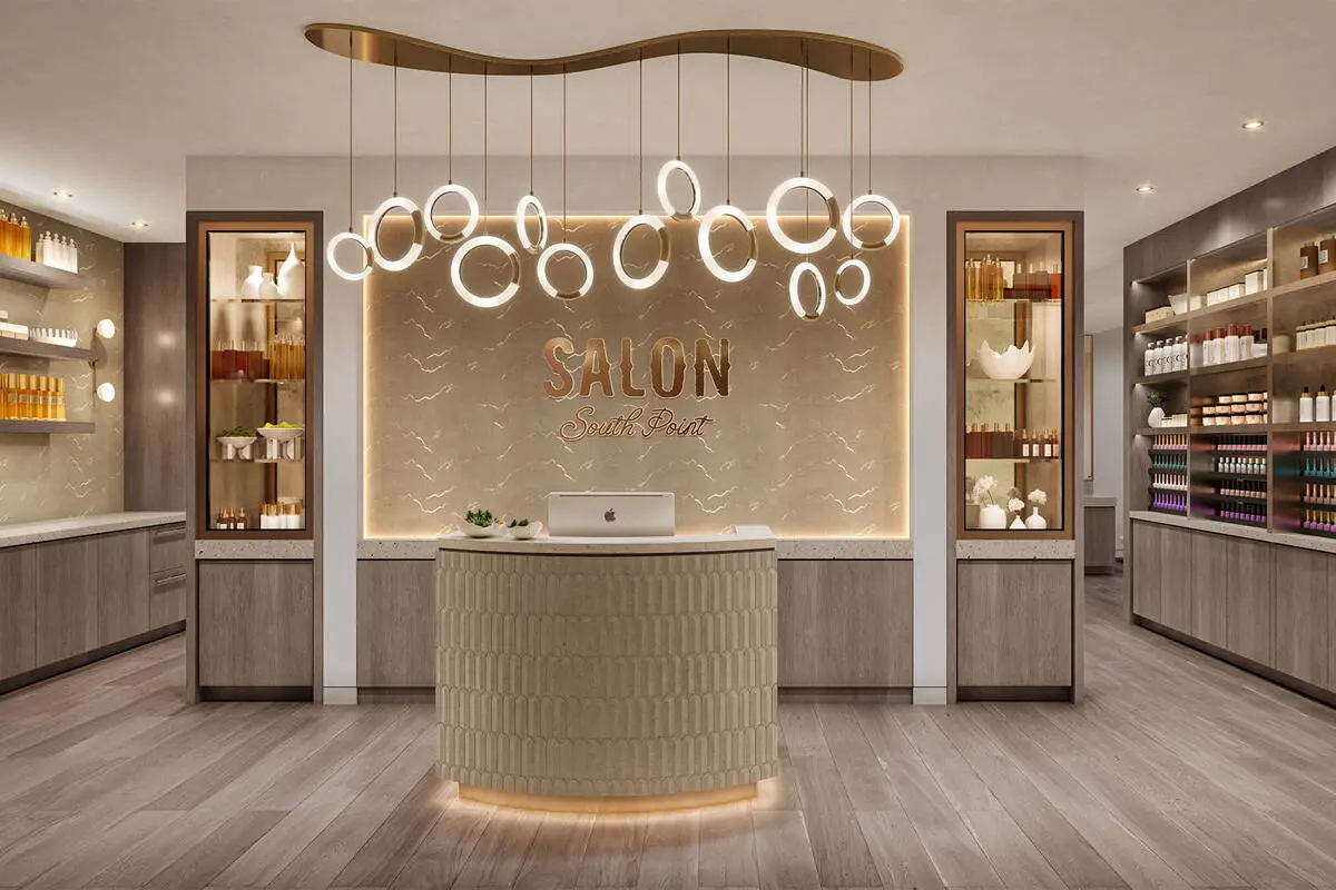 Off-Strip casino debuts recently renovated salon