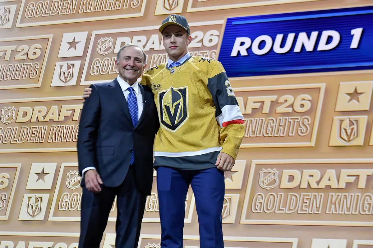 Knights go heavy on defensemen during busy NHL draft
