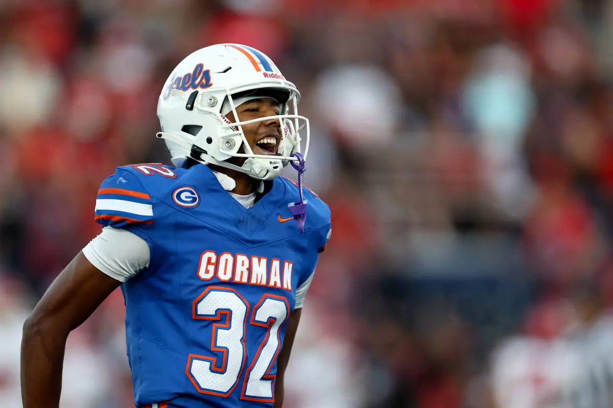 Gorman CB, Nevada’s top 2027 football recruit, makes college commitment
