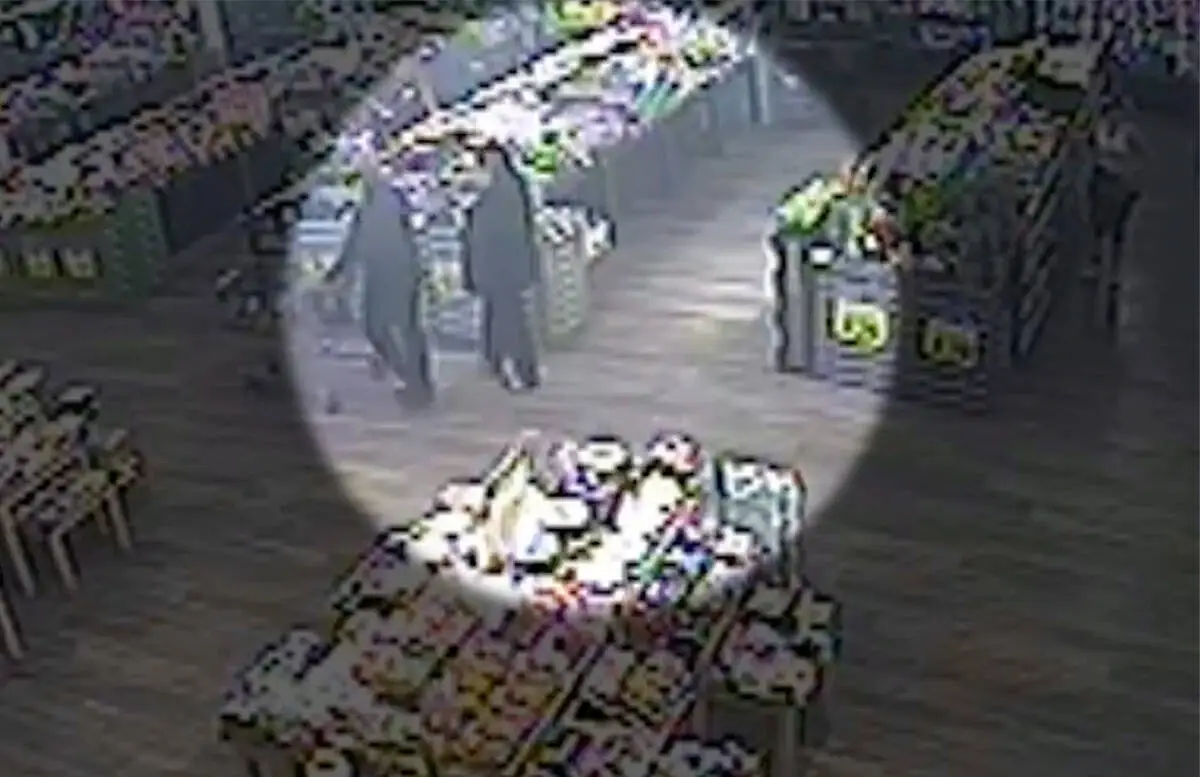 Newly released video tracks suspect in Las Vegas supermarket shooting