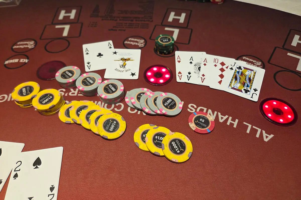 $118K table game jackpot hits at Las Vegas Strip casino