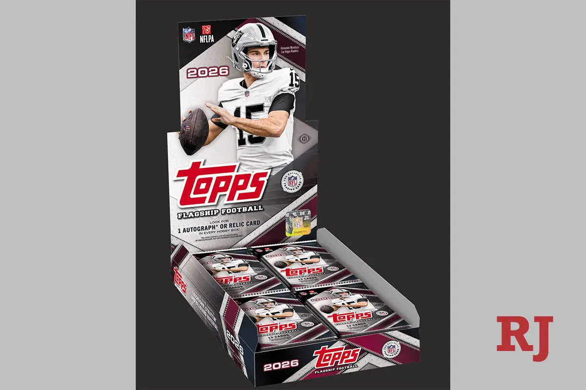 Raiders QB Fernando Mendoza to be Topps trading card cover athlete