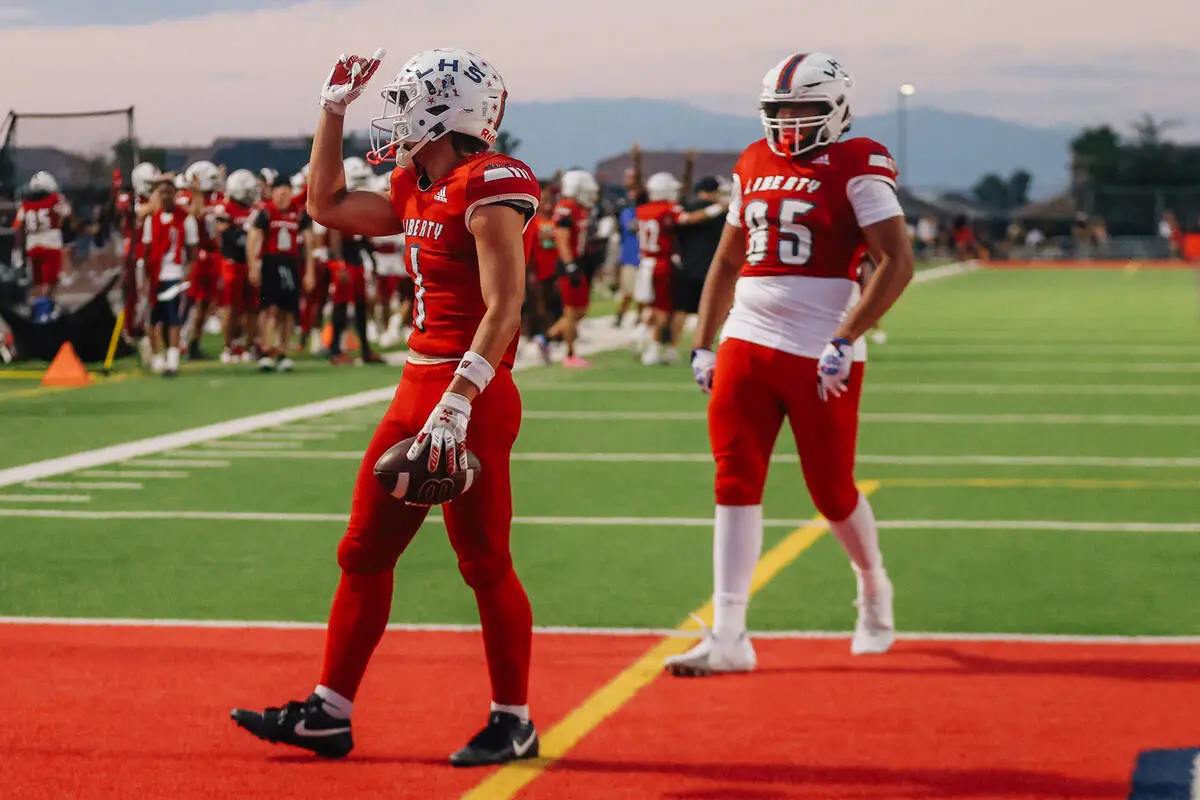 Who are the top 5 returning high school football RBs in Southern Nevada?