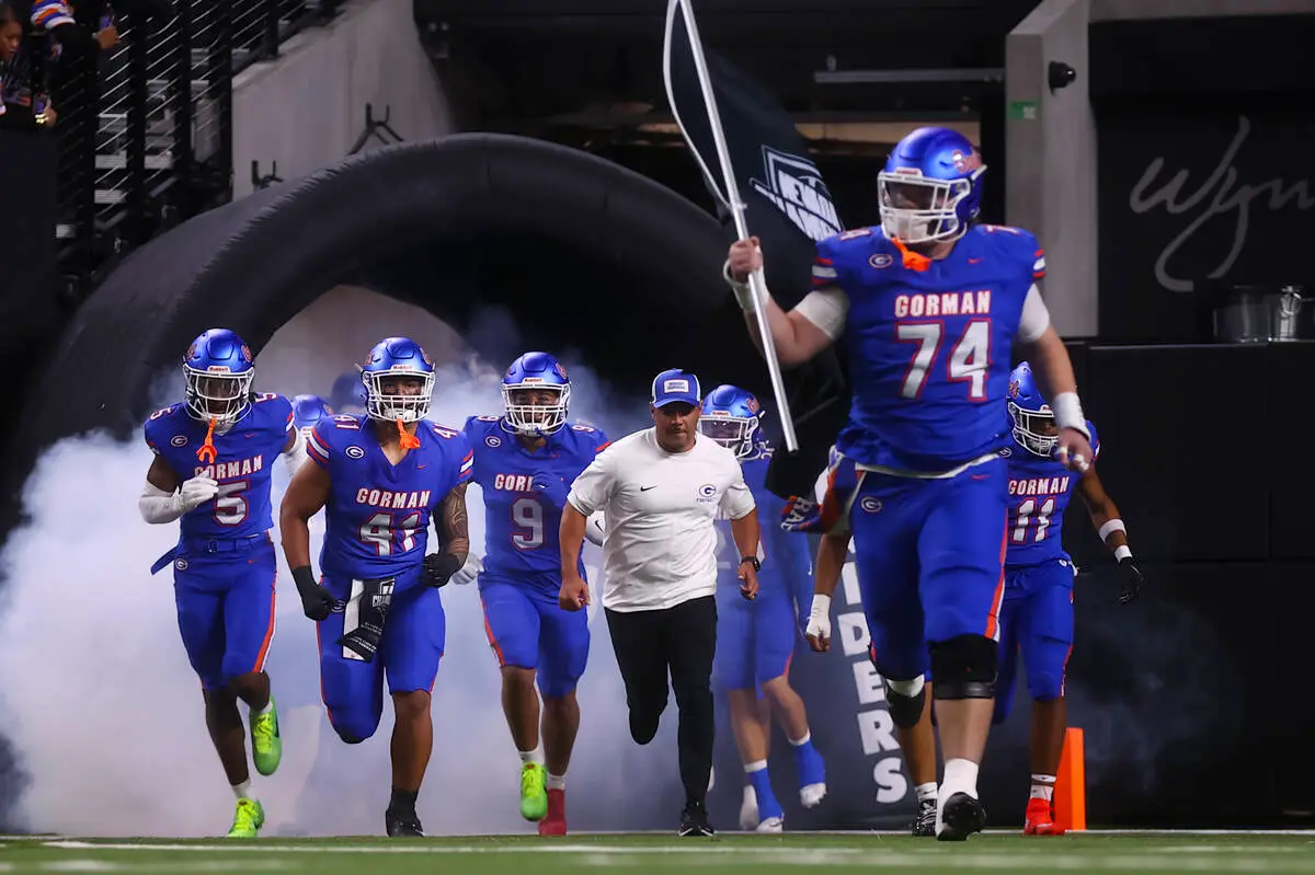 Bishop Gorman is not ranked No. 2 nationally in this preseason poll