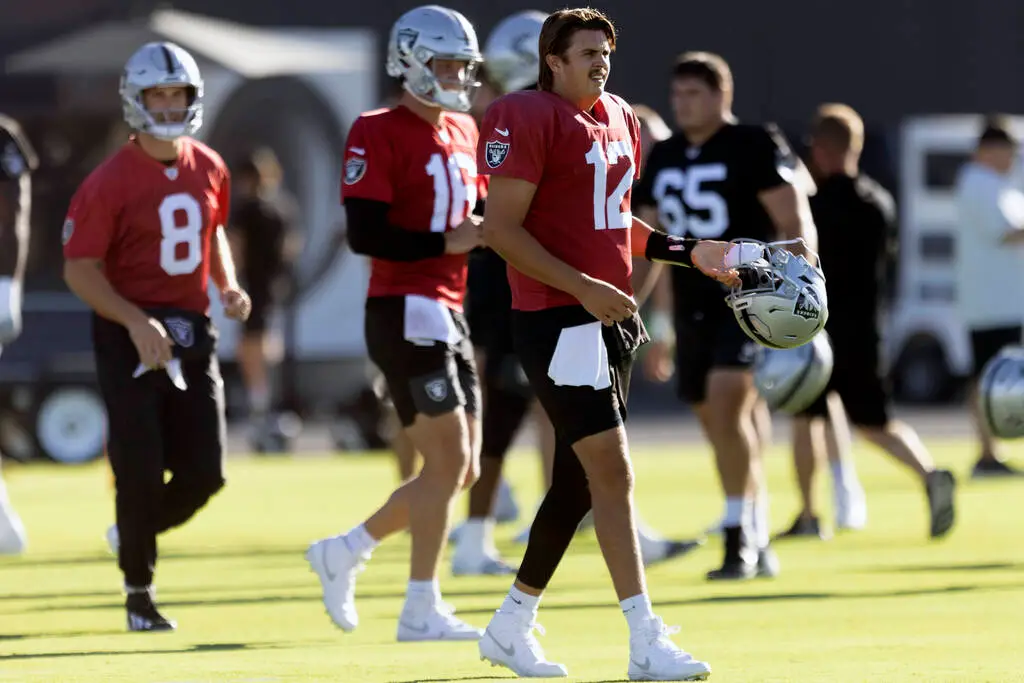 Raiders Day 3 observations: How is Kirk Cousins looking?
