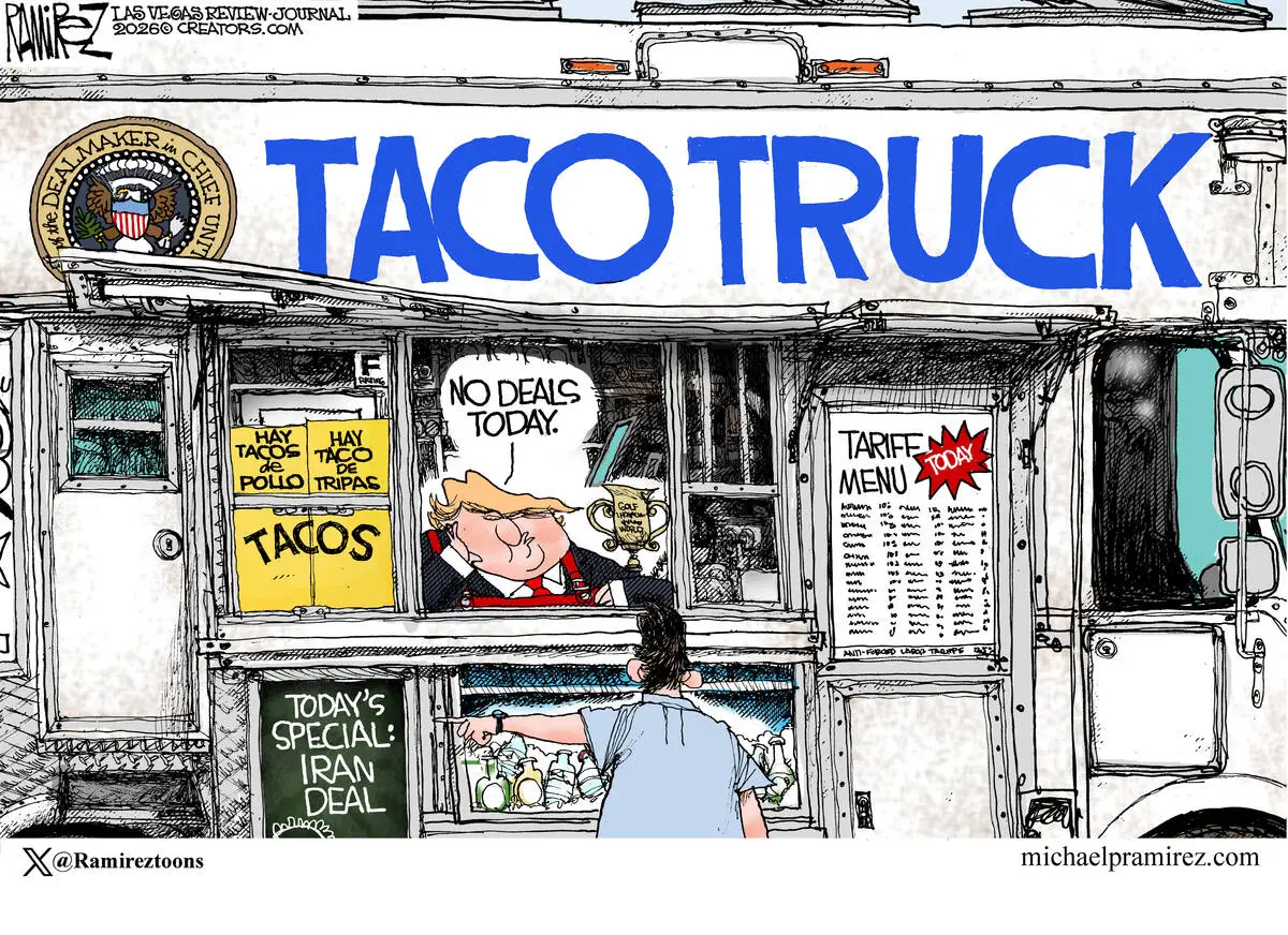 CARTOON: Keeping track of the menu