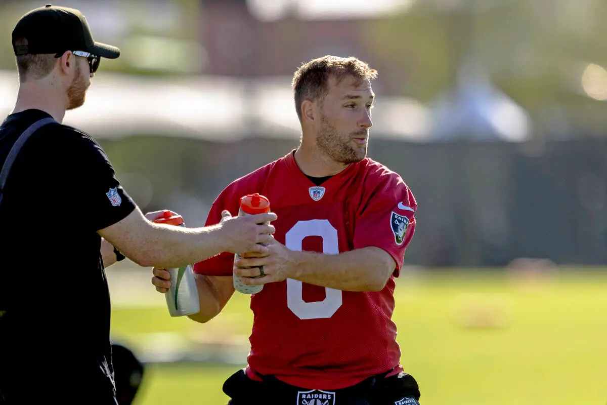 Raiders’ Kirk Cousins, Maxx Crosby disciplined for practice skirmish