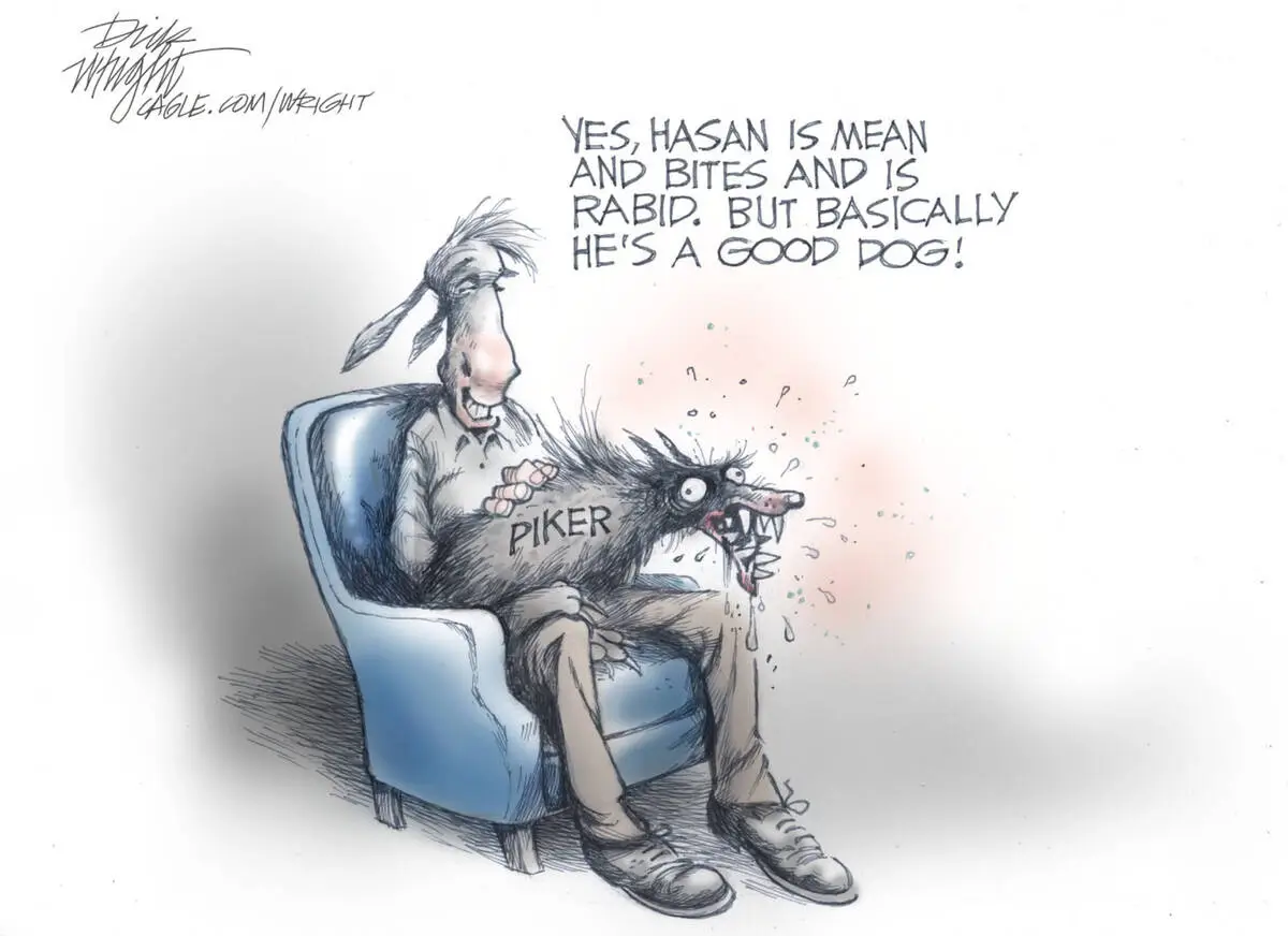 CARTOONS: Why Democrats defend Hasan Piker