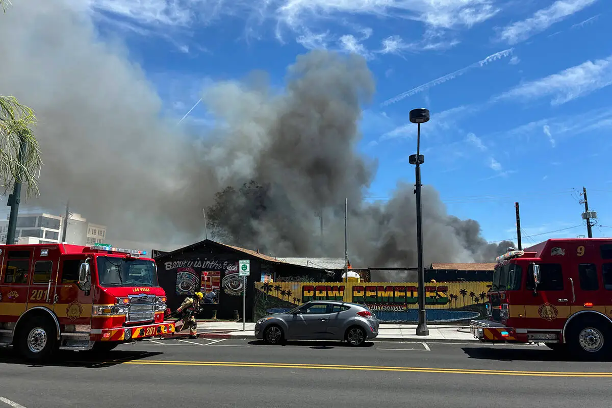 Crews respond to building fire in Arts District