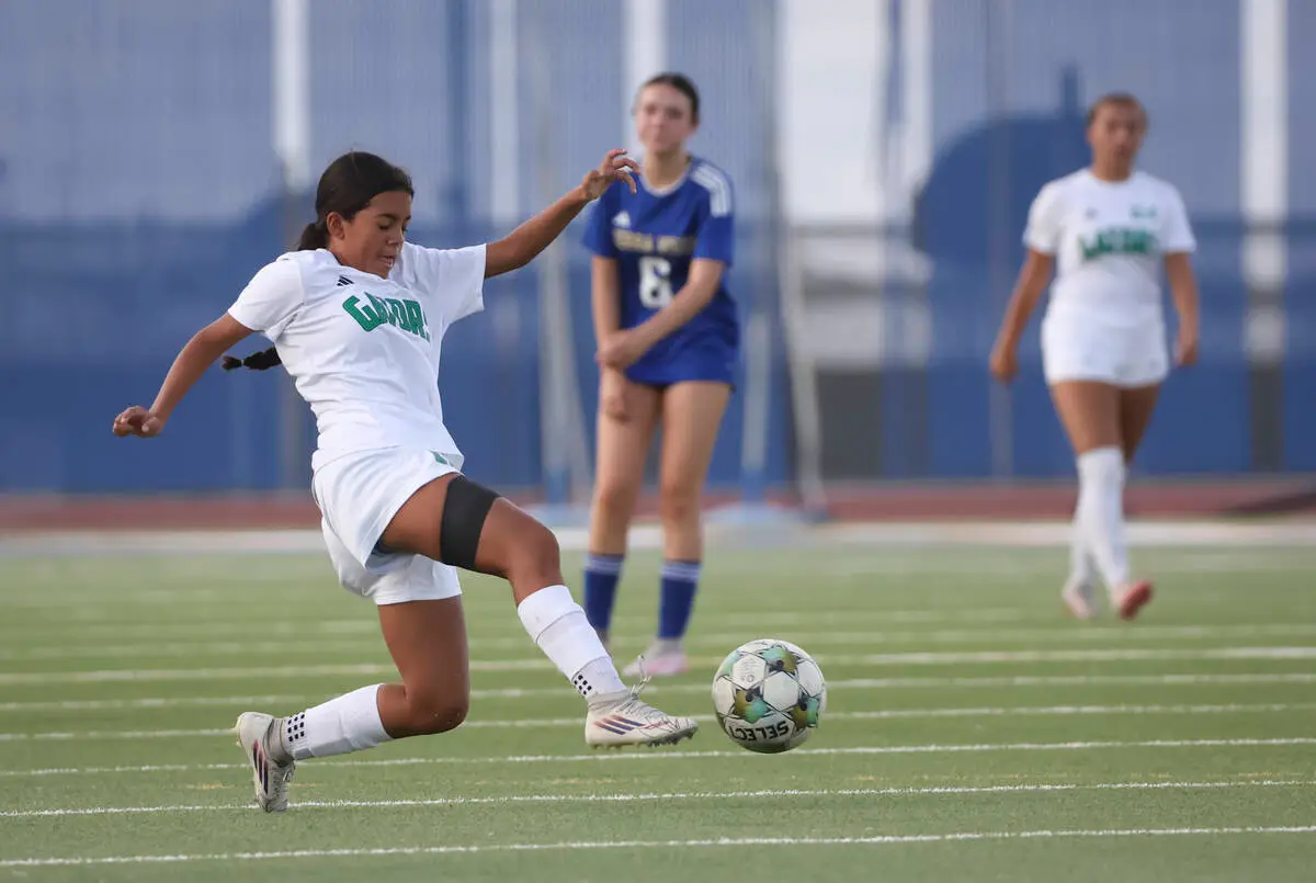 No. 8 Green Valley rolls No. 9 Sierra Vista in girls soccer — PHOTOS