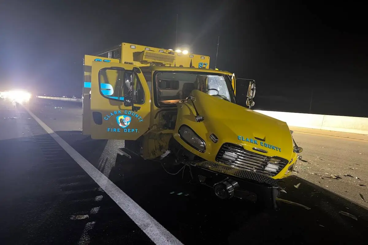 5 injured, 1 taken by helicopter, after hit-and-run involving CCFD vehicles near Jean
