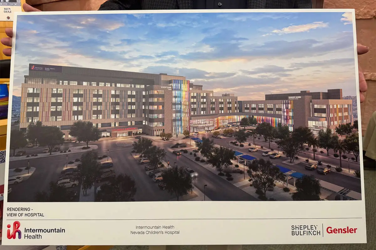 Raiders donate $25M to Intermountain Health to help build stand-alone children’s hospital